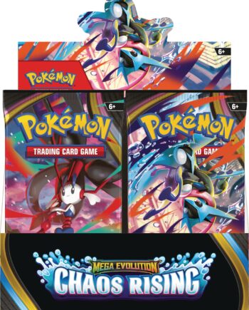 Pokémon Mega Evolution Chaos Rising Booster Box Toys Trading Card Geekd Dk
