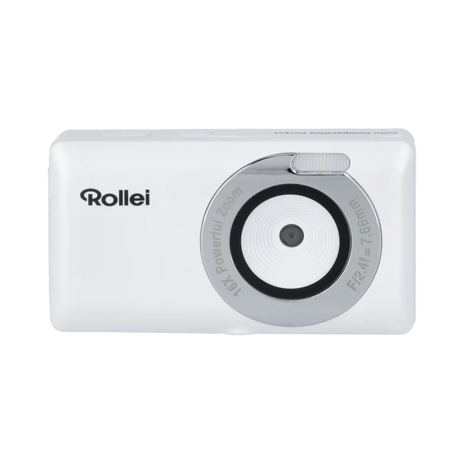 Rollei Compactline Pocket Hvid Kamera Geekd Dk