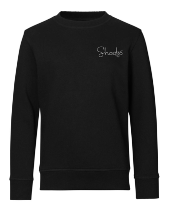 Shadys Stilet Sweatshirt   Sort    -