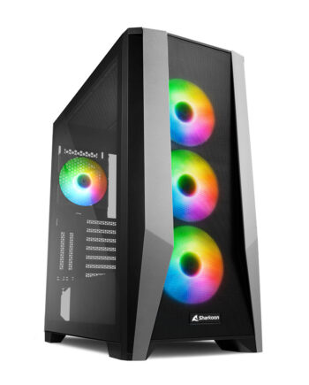 Sharkoon Tg7m Rgb Atx Kabinet Geekd Dk