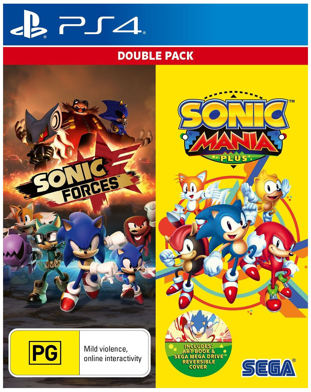 Sonic Mania Plus   Sonic Forces Double Pack Ps4 Spil Geekd Dk