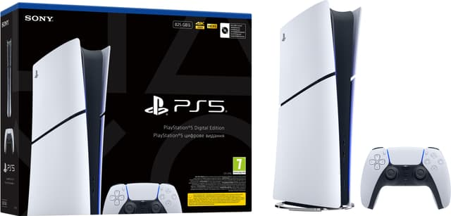Sony Playstation Digital Edition 825 Gb Konsol Geekd Dk