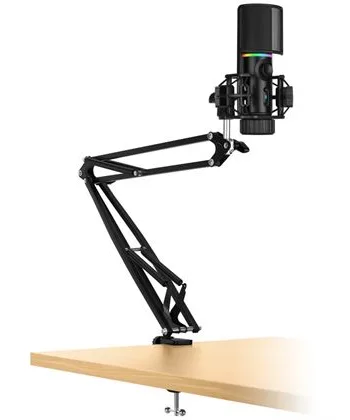Streamplify Mic Rgb Mikrofon Inkl  Mikrofonarm