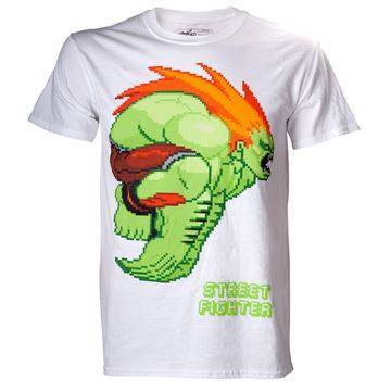 Street Fighter Pixel Blanka  -shirt