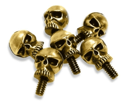 Sunbeam   Stk Skull Fingerskruer  Bronze