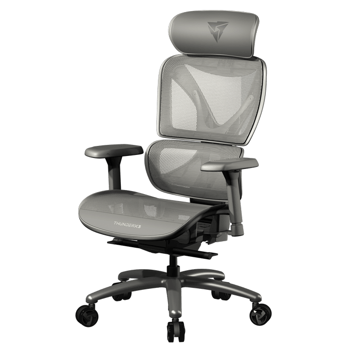 Thunderx3 Xtc Mesh Grey Gamerstol 125 Kg Max Geekd Dk