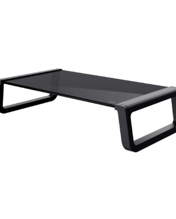Trust Monta Glass Monitor Stand Sort Skærm Tilbehør Geekd Dk