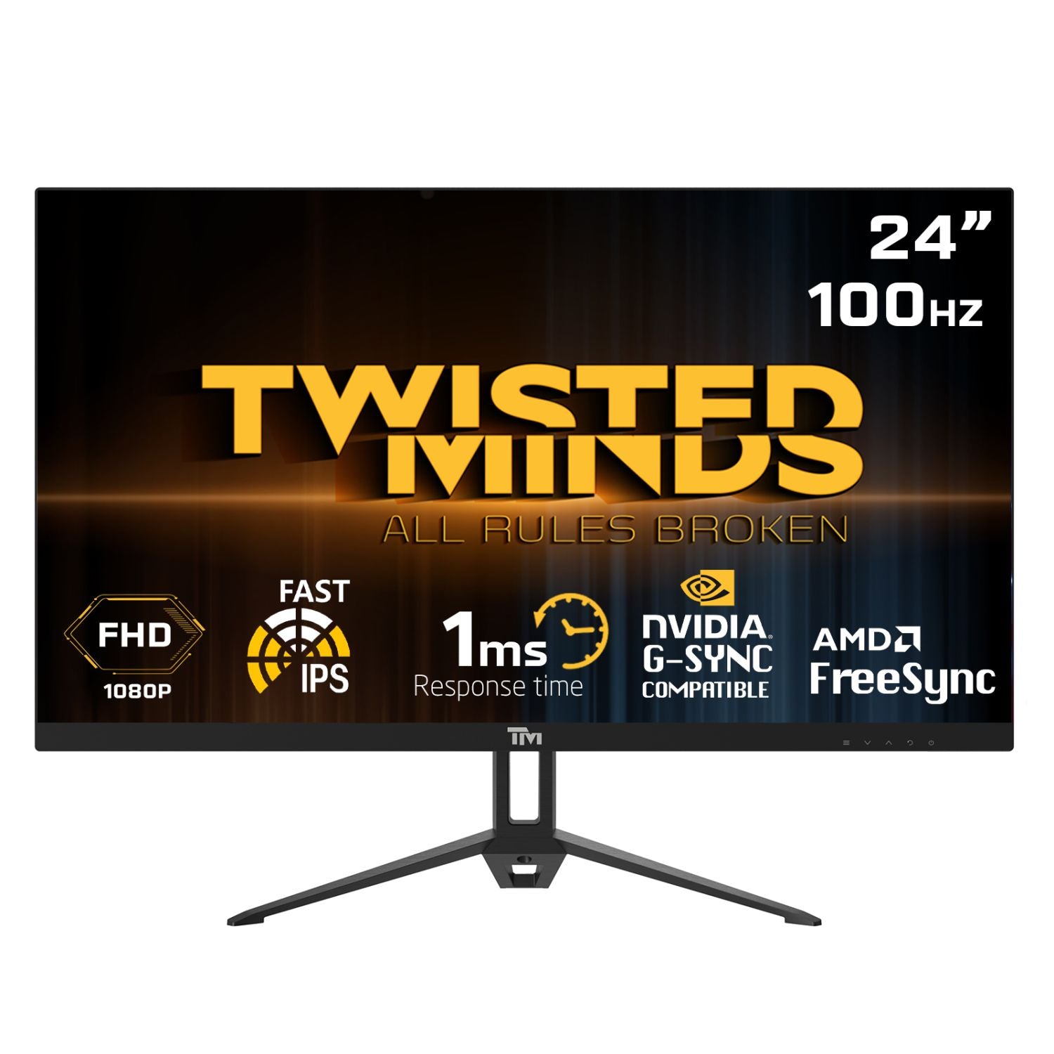 Twisted Minds Flat Gaming Monitor 24 Quot Fhd 100hz